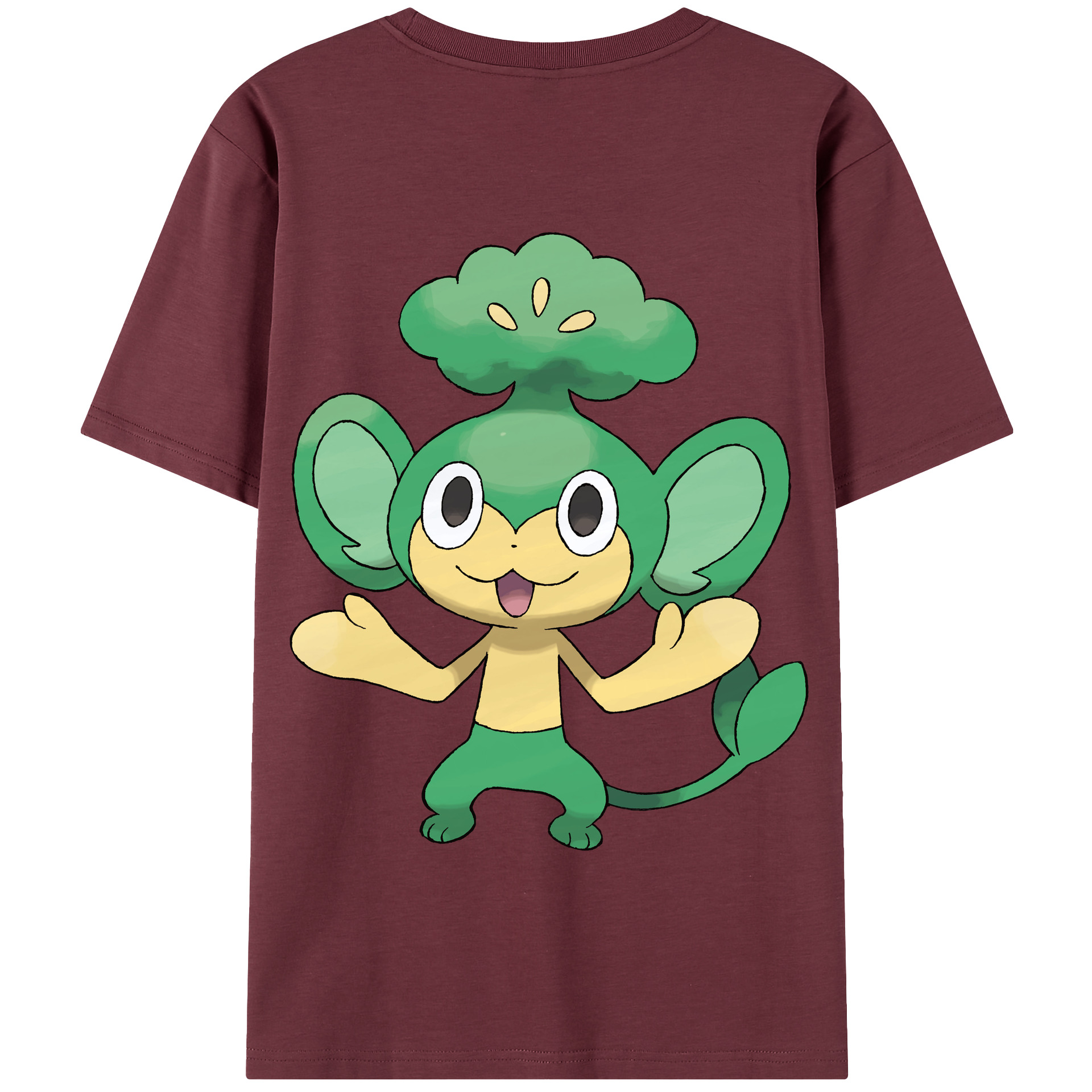 （画像用） ポケットモンスター Pokémon 綿100％半袖Tシャツ（背面プリント）